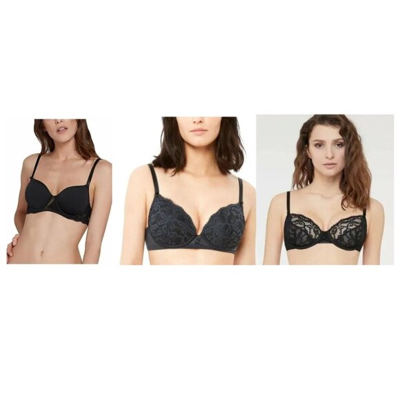 Lou Belle De Lou Lace Thong in Black Size Small NWT - Picture 5 of 5